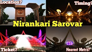 Sant Nirankari Sarovar Park Delhi संत निरंकारी सरोवर दिल्ली  Sant Nirankari Sarovar Full Tour [upl. by Nnylirej842]