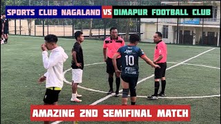 Nagaland Hornbill Sports Festival 2nd semifinal match  SC Nagaland vs Dimapur SC at Sovima Ground [upl. by Dona764]