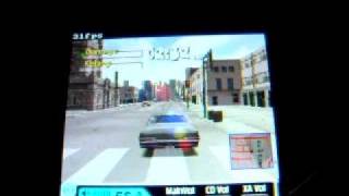 Driver 2 with FPSEce 10 beta version psx emulator for windows mobile running on Samsung Omnia [upl. by Yeliab381]