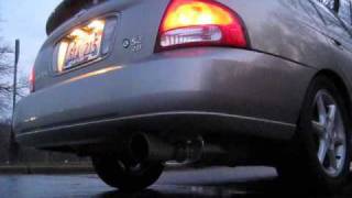 0001 Sentra SE HKS Catback [upl. by Yssac326]