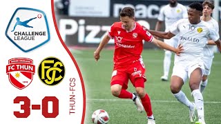 Thun  Schaffhausen 30 Highlights Swiss Challenge League [upl. by Yenroc]