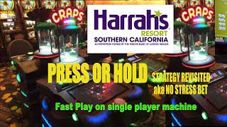 Bubble Craps Tracker Press or Hold Revisited [upl. by Shere444]