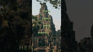 Top 10 UNESCO world heritage sites unesco world tourism viral [upl. by Burtis]