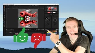 Pixelorama estil LE super outil de Pixel Art et danimation gratuit  test à froid et avis [upl. by Ribal]