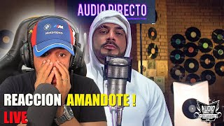 QUEDE LOCO CON Amándote  Live Session AL2 ALDEANO REACCION [upl. by Defant777]