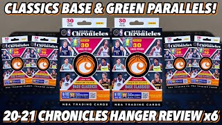 EXCLUSIVE CLASSICS SET🔥  202021 Panini Chronicles Basketball Retail Hanger Box Review x6 [upl. by Nylirej940]