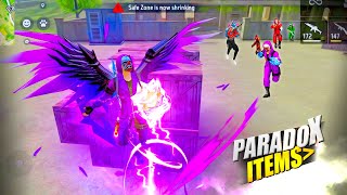 FREEFIRE 🔥Solo vs Squad With Paradox Ring Items and Hyperbook 🤯 22 Kills Garena free fire freefire [upl. by Eelrac9]