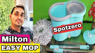 How To Use Spotzero By Milton elite 360°Spin Mop  Easy Floor Cleaning Review  By Jassvith info [upl. by Ahsote]