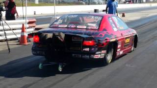 Nicole Lyons racing NHRA Top Sportsman drag racing Oct 13 2013 Reynolds GA [upl. by Otreblanauj]