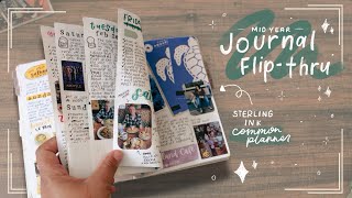 Mid Year Journal FlipThru  Sterling Ink Common Planner [upl. by Enilada221]