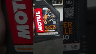 Oli Matic Full Synthetic 100 Motul Power Le 800ml [upl. by Albie122]