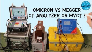 OMICRON vs MEGGER  CT Analyzer or MVCT [upl. by Darda]