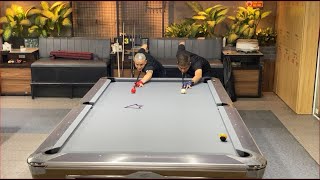 Billiards pool 10 ball Bình Chuẩn vs Edgie Geronimo race to 16 [upl. by Hume]