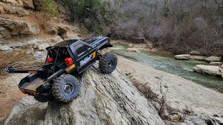 Cross RC Recovery Vehicle EMO X3 this beast can crawl [upl. by Nogaem208]