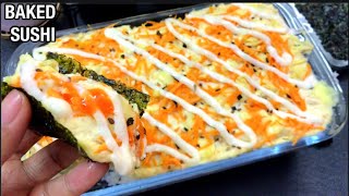 TUNA BAKED SUSHI Step By Step Tutorial by WB Kitchen [upl. by Lunnete]