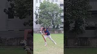 My batting cricket practice 😃cricket youtubeshorts cricketdrills ytshorts [upl. by Poppo196]