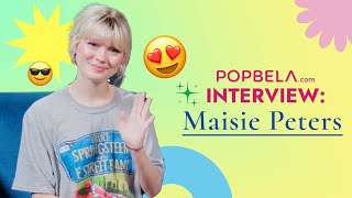 Popbela’s Interview Maisie Peters [upl. by Haughay549]