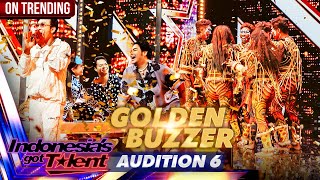 THE ULTIMATE GOLDEN BUZZER Bala Bali Sukses Buat All Judges Amazed  Indonesias Got Talent 2023 [upl. by Laurena361]