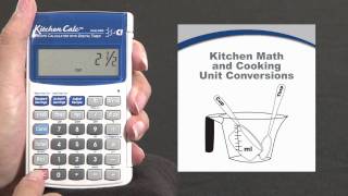 Kitchen Calc Pro Kitchen Math and Conversions How To [upl. by Egdirdle]