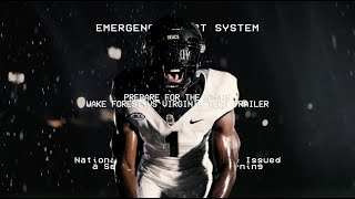 Wake Forest Football vs Virginia Tech  Gameday Trailer [upl. by Silrac]