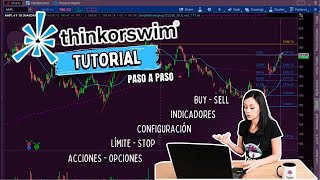 Thinkorswim desde cero Funciones claves para hacer tus operaciones Cómo utilizar la plataforma [upl. by Zollie]