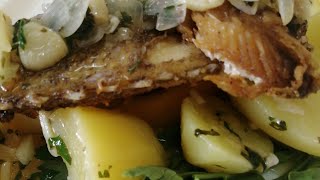 Fish a la Meuniere l French Recipe l Restaurant style and Easy l shorts [upl. by Ahsaercal380]