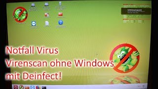 Desinfect  Virenscan ohne Windows [upl. by Eniortna]