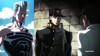 Polnareff vs Diavolo Flashback  Jojos Bizarre Adventure Golden Wind  Episode 33  English Dubbed [upl. by Trepur903]