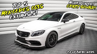 Top 5 AMG C63s Exhausts 2023 [upl. by Htiduy209]