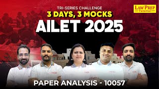 AILET 2025 Day 2 Mock Paper Analysis of 3 Day 3 Mocks  AILET 2025 Preparation [upl. by Raddatz615]