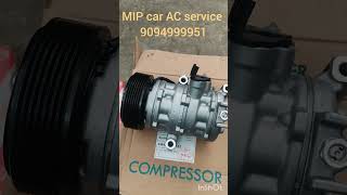 Car AC service call AC repair Toyota Etios compressor cooling coil change [upl. by Vasily]