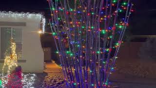 🌵Saguaro of the Day🌵 quotBONANZA of CHRISTMAS LIGHTS 🎅🏽🎄🎁❄️quot at a Sahuarita Home [upl. by Flodnar]