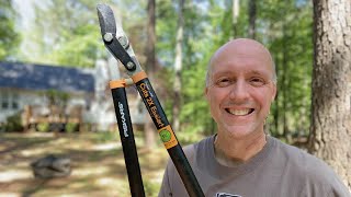 FISKARS 28” STEEL GARDEN BYPASS LOPPER Review  Lifetime Warranty and Other Reasons to Love Them [upl. by Eduino]