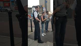 Lewisham Police stopped and searched me under the terrorism act of section 43 for filming in public [upl. by Aseyt277]