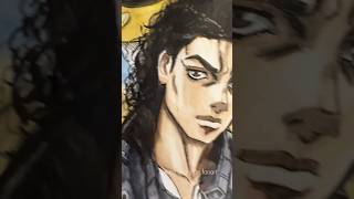 Painting Michael with Smooth Criminal as JJBA character jojosbizzareadventure michaeljackson [upl. by Hafirahs]