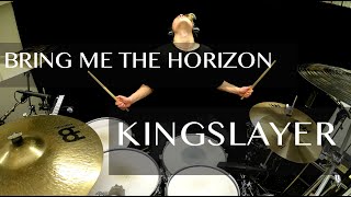 Bring Me The Horizon  Kingslayer feat BABYMETAL  Drum Cover • Gabriel Gomér [upl. by Anahpets950]