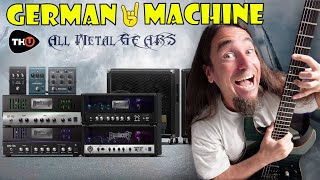 THU All Metal Gears The Ultimate German Teutonic Metal Guitar Tone Plugin PT 2 [upl. by Anotyad711]