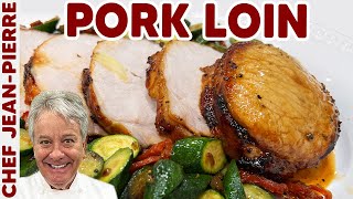 How to Make an Easy Juicy Pork Loin  Chef Jean Pierre [upl. by Carlota]