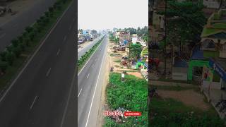 পলাশী NH12 drone view drone djimini3 shorts [upl. by Idalina446]