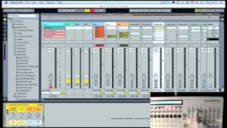 Novation  Controlling Ableton Live with the ZeRO SL MK II [upl. by Sergu508]