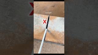 beginner welding tricks wide gap iron [upl. by Leander]