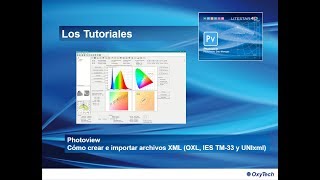 LITESTAR 4D Tutorial  Photoview  Cómo crear e importar archivos XML OXL IES TM33 y UNIxml [upl. by Cedric]