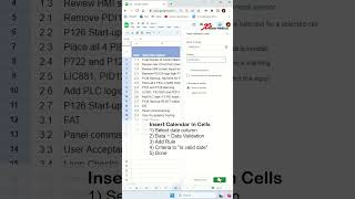 How do I make a clickable calendar in Google Sheets  Excel Tips and Tricks [upl. by Moise]