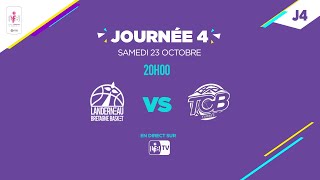 LFB 20212022 J4  Landerneau  Tarbes  Match complet [upl. by Malkin]