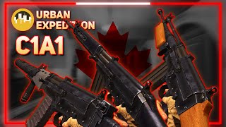 GMOD ArcCW Extensive Weapon Showcase UC Urban Expedition Canadian FAL C1A1  Variants [upl. by Relluf238]