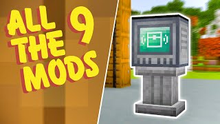 All The Mods 9 Modded Minecraft EP2 Best Early Game Storage  RFTools Storage Scanner [upl. by Agace]