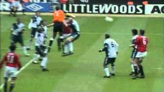 Cantona vs Liverpool FA Cup Final 1996 [upl. by Aidnac]