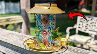 Illuminate Your Garden Solar Bird Feeder Review [upl. by Mccormick]