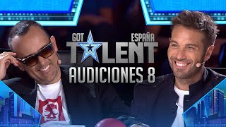 PROGRAMA COMPLETO El físico y el ARTE no tienen nada que ver  Audiciones 08  Got Talent España T5 [upl. by Hayila]