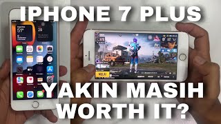 Masih Worth it Beli iPhone 7 Plus ini Seharga 1 Juta darpada Android  Test Mobile Legend dan Kamera [upl. by Atterehs]